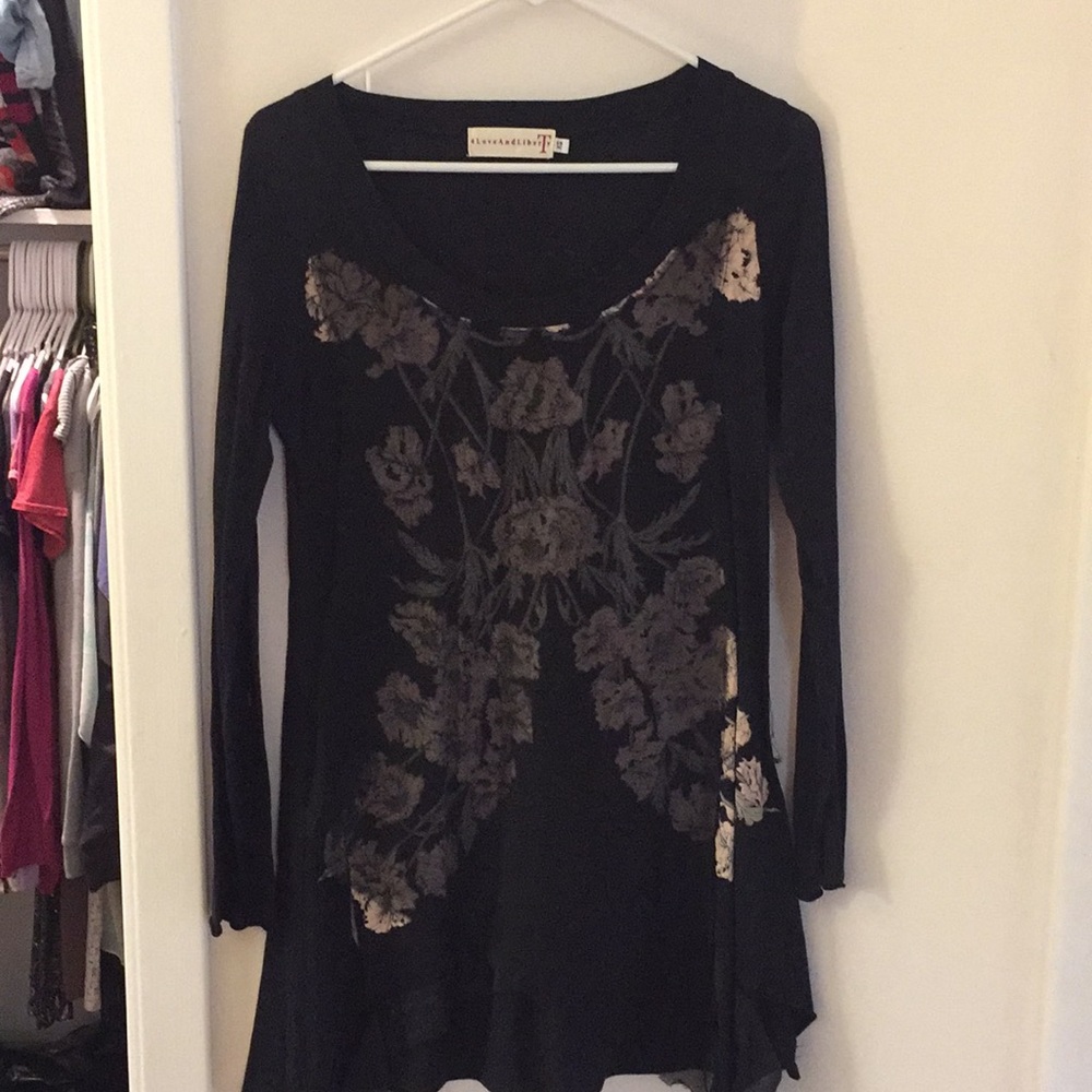 Long sleeve tunic